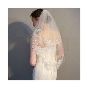 Wedding Veil Short Bridal veils Wedding accessories Short wedding