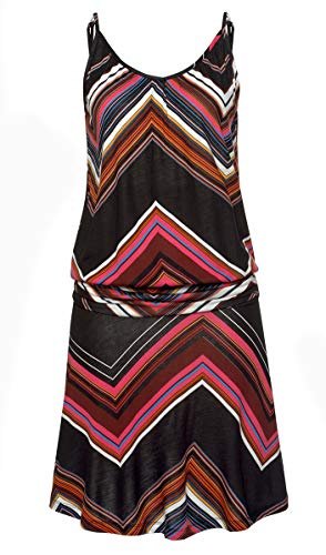 JFAN Lång klänning för Kvinnor Sexig Strand Klänning med Boho Strand Kjol Tryckt O-Neck Klänningar Kvinnor Casual Klänningar - Bild 6